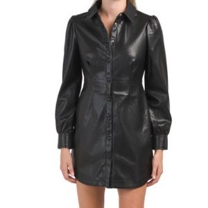 7 for all Mankind leather dress